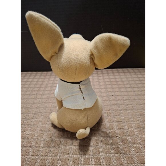 Vintage Taco Bell Talking Chihuahua Plush Dog 6" Applause 90s Collectible With " - Picture 4 of 6